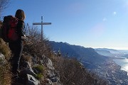 Anello del MONTE SAN MARTINO, sentinella della città di Lecco, l’11 gennaio 2020- FOTOGALLERY